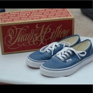 Vans “Thanks a Billion” Authentic Shoe Size 7